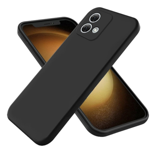 Funda Para Motorola G84 De Silicona Con Felpa Antigolpe