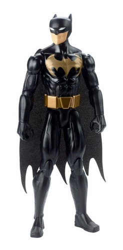 Figura Liga De La Justicia Batman Con Traje Negro Articulado