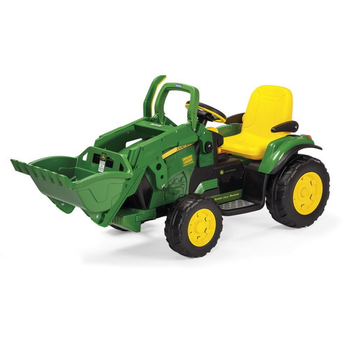 Mini Trator Infantil Eletrico Peg Pérego 12v Verde/amarelo
