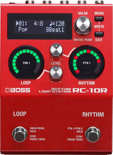 Loop Station Rítmica De Nueva Generación Boss Rc-10r