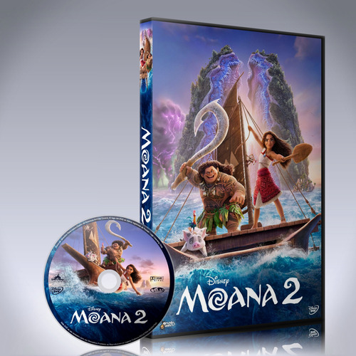 Moana 2 Dvd Latino/ingles
