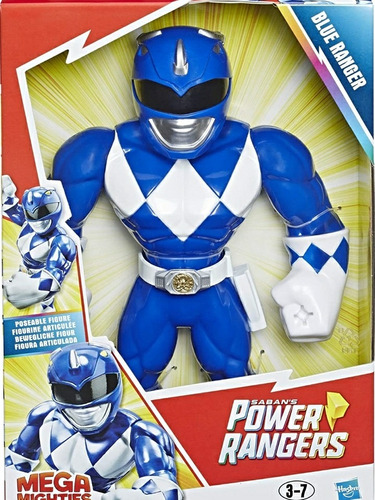 Power Rangers Mega Mighties Power Rangers Ranger Azul