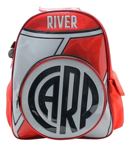 Mochila River Plate Espalda 16 Pulgadas Ideal Primaria 30x40 Color Rojo