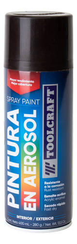 Pintura En Spray Colores Básicos Café Madera Toolcraft