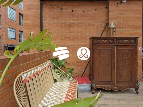 Moderno Apartamento Con Terraza De 23 Mts2