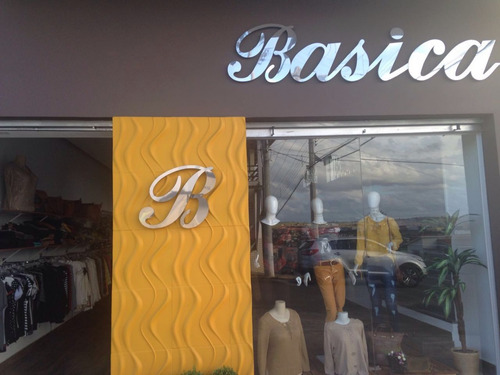 Letras Caixa Em Aço Inox 3d Letras Fachada Placa Para Loja