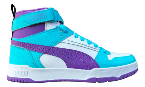 Tenis Junior Puma Rbd Game Morado, Azul, Blanco 386172 09