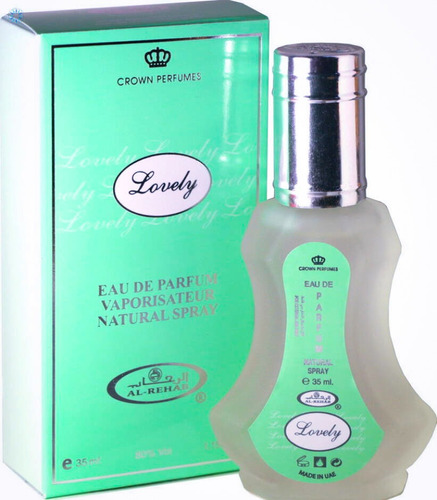 Lovely Spray 35 Ml Perfume Árabe Al Rehab