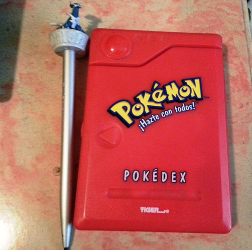 Pokedex Pokémon Pokemon Original Con Lapiz Stylus