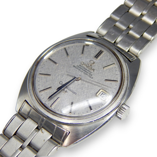 Reloj Omega Constellation C-case 35 Mm Ref 168.017 Cal 564 A Plateado Plateado Gris (Usado)