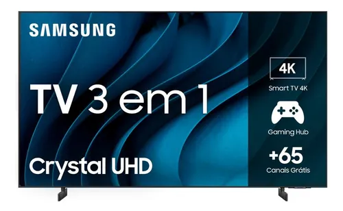 Smart Tv Samsung 50 Crystal Uhd 4k 50cu8000 Painel Dynamic