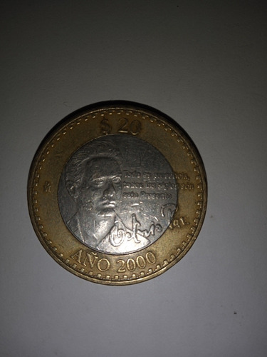 Moneda De 20 Pesos Octavio Paz