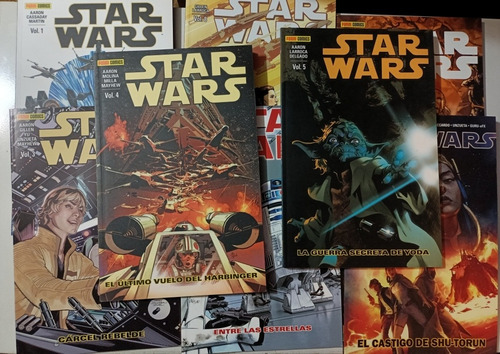  8 Cómic Panini Star Wars Volumen 1,3,4,5,6,8,11 Y 12 