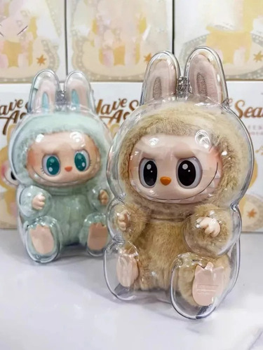 W Cuna Para Muñecas Labubu Macarons 6pcs Protectora