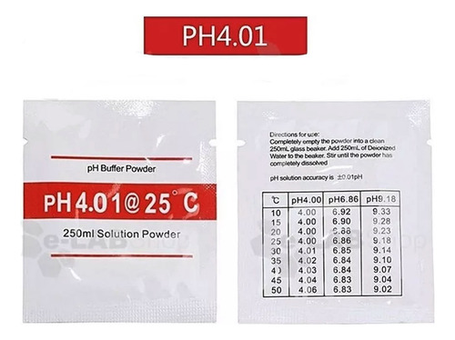 Imagen 3 de 5 de Solución De Calibración Para Pechinero Soluph