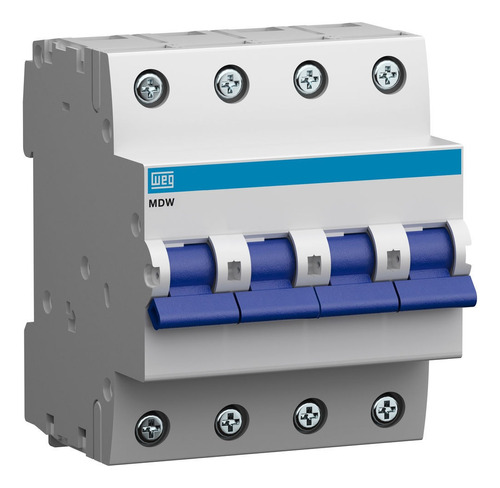 Llave Térmica Weg 4x16 Tetrapolar 16  Amp  Mdw-c16-4