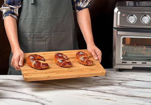 Tabla De Cortar De Madera Para Horno Tostador De Convección,