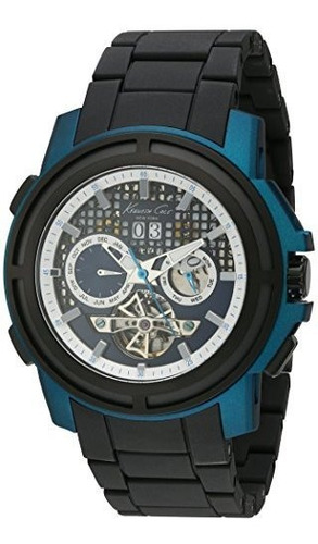 Kenneth Cole New York De Los Hombres Kc9180 auto Ronda Azul 