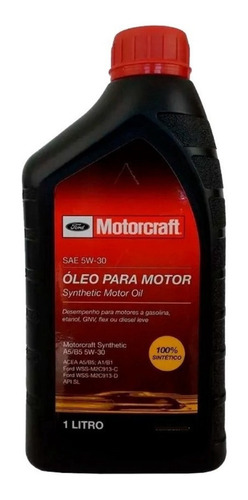 Motorcraft - Oleo Motor Sintet 5w30- Ecosport 2009 2010 2011