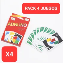 Comprar Juego De Cartas Uno Juguete Mesa Oferta X Hoy Pack 4 Juegos
