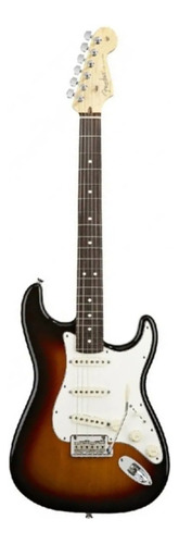 Guitarra eléctrica Fender American Standard Stratocaster de aliso 3-tone sunburst con diapasón de palo de rosa
