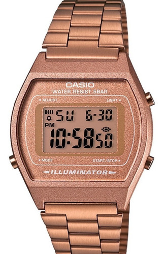 Relógio Casio Feminino Vintage Rosê B640wc-5adf Original