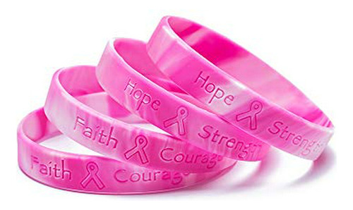 Pulseras Pink Ribbon Camo Contra Cáncer De Mama