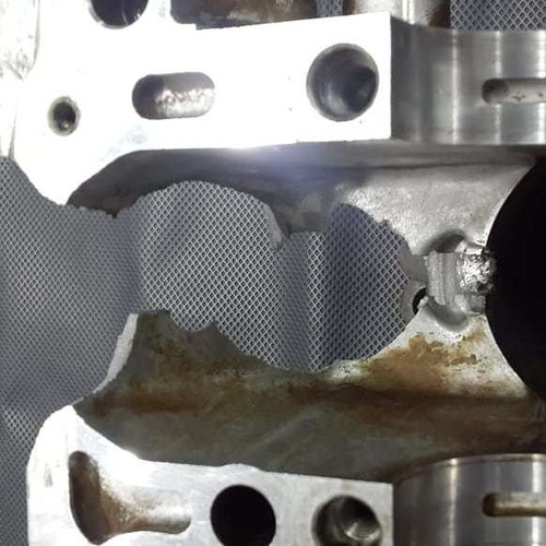 Imagen 4 de 10 de Soldaduras Aluminio Fundición Acero Blocks Tapas De Cilindro