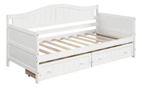 Sofá Cama De Tamaña Con Cajones De Almacenamiento, Sofá Cama