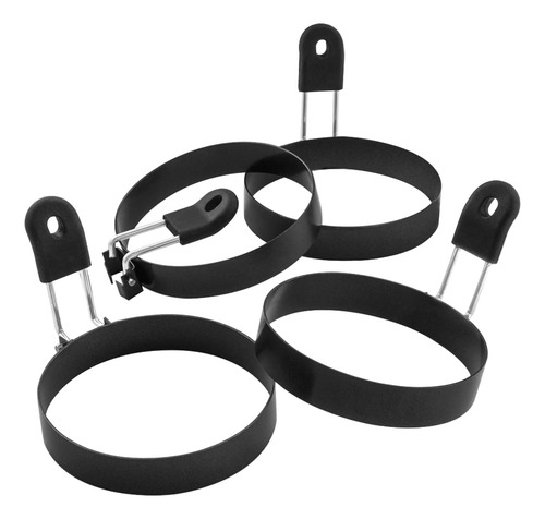 U Chef Set 4 Anillos De Huevo Antiadherentes Grandes 3.5in