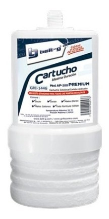 Cartucho Para Filtro Celulosa Belt-g Cod: 5510102