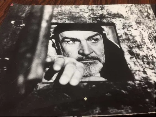 En Nombre De La Rosa Con  Sean Connery  Original Lobbycard (Usado)