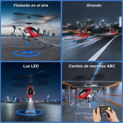 Avión De Control Remoto Anti-caída Con Luz ,regalo Navidad