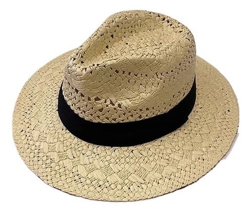 Sombrero De Paja De Vacaciones Francés Junto Al Mar
