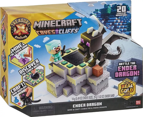 Minecraft Caves & Cliffs Treasure X - Ender Dragon Recoleta