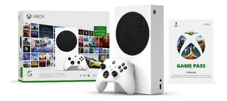 Microsoft Xbox Series S 512GB Bundle 3 meses Game Pass cor branco
