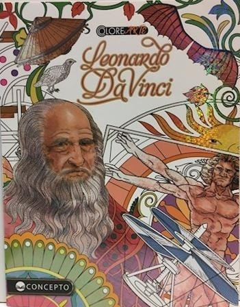 Leonardo Da Vinci - Colorearte Latinbooks Equipo Editorial L