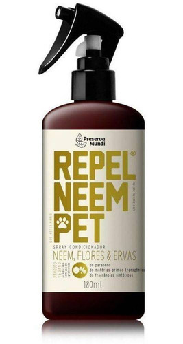 Repelente Neem Pet 180ml