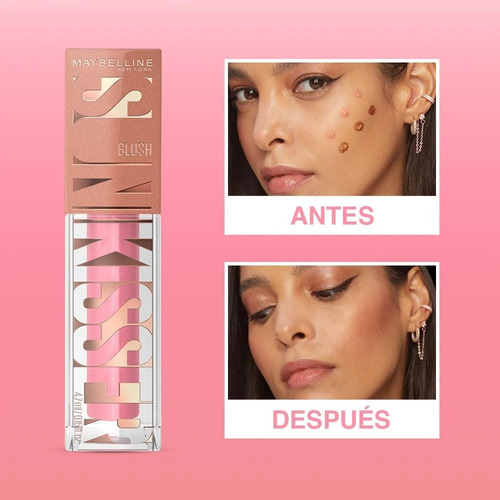 Set Maybelline Mascara Sky High + Rubor Liquido Sunkisser