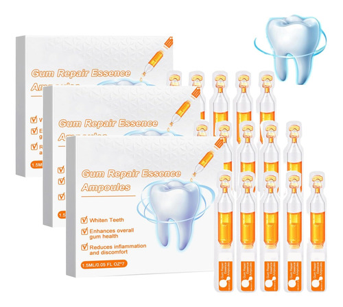 Ampollas De Tratamiento De Reparación De Encías, Esencia