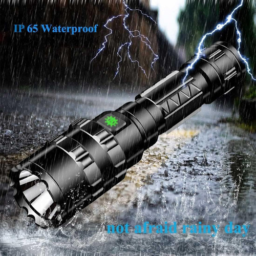 Linterna Lampara Táctica 1600 Lumens Led Usb Recargable 3.7v