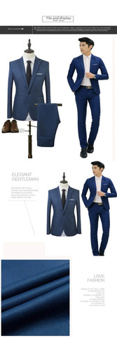 Conjunto De Traje De Boda De Esmoquin A Medida Para Hombre