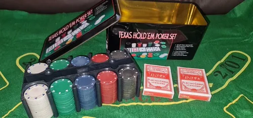 Juego Set De Poker Texas Holdem (Usado)
