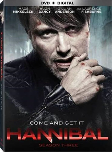 Hannibal Tercera Temporada 3 Importada Dvd + Ultraviolet