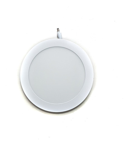 Plafon Led Redondo De Embutir Luz Blanca 9w