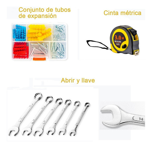 Goxawee® 108pzs Juego De Herramientas Mecánicas Desarmadores Kit Combinadas para automóvil