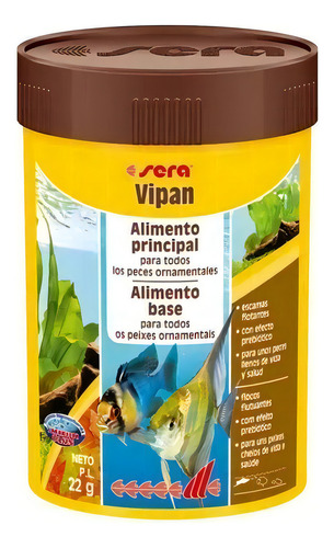Ração Sera Vipan P/ Peixes 22g