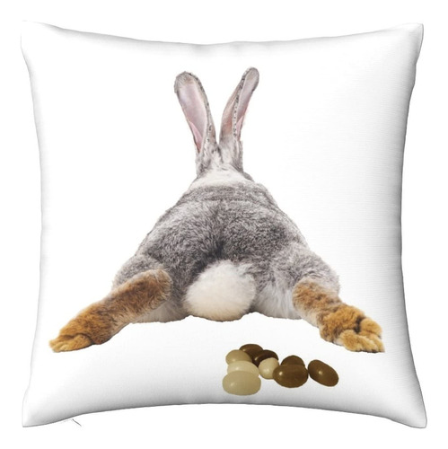 Nolachord Funda De Almohada Con Diseño De Conejo, Conejo, .