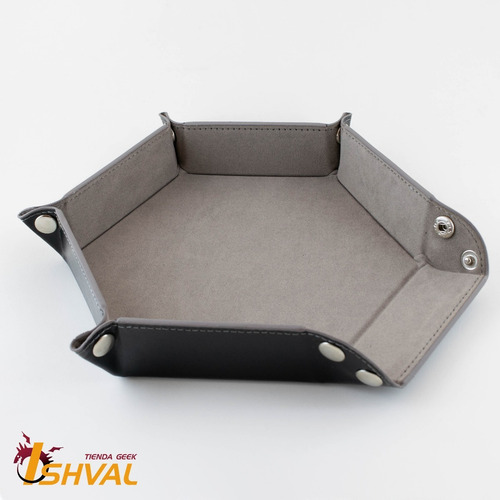 Imagen 2 de 5 de Bandeja Hexagonal Para Dados De Rol - Volcanic Crater