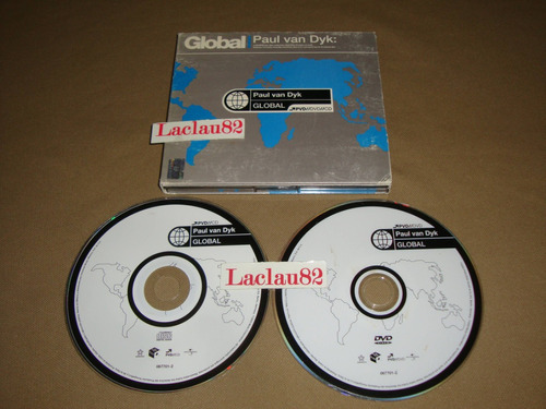 Paul Van Dyk Global 2003 Universal Cd + Dvd Digipak